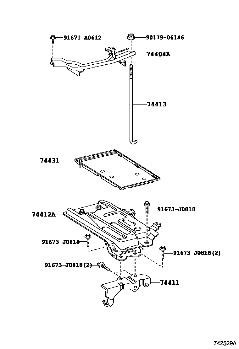 7402 — BATTERY CARRIER
