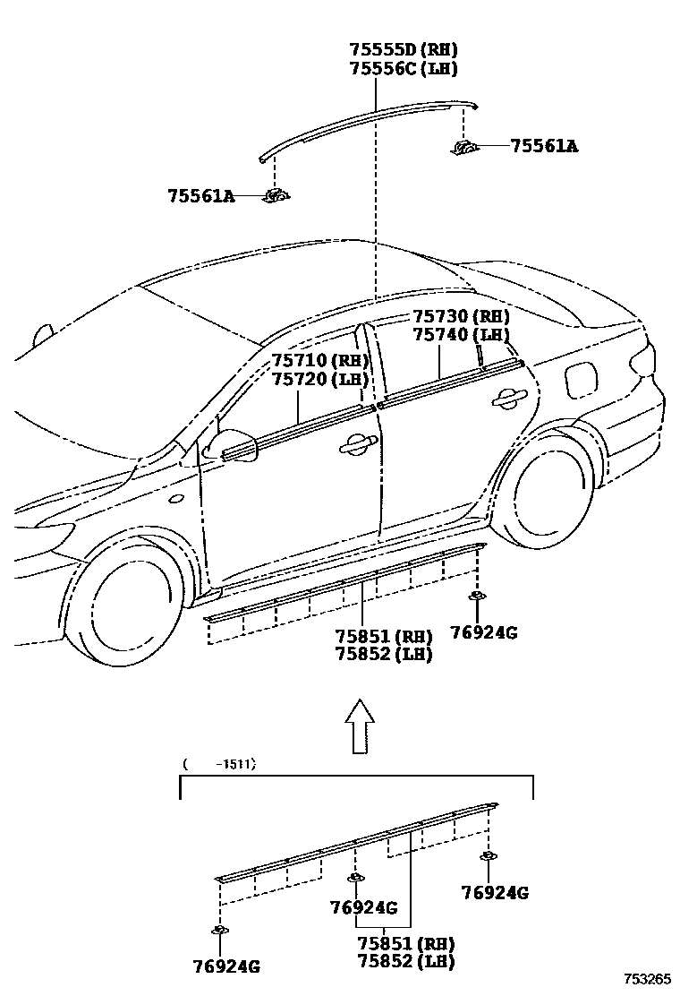 7503 — SIDE MOULDING