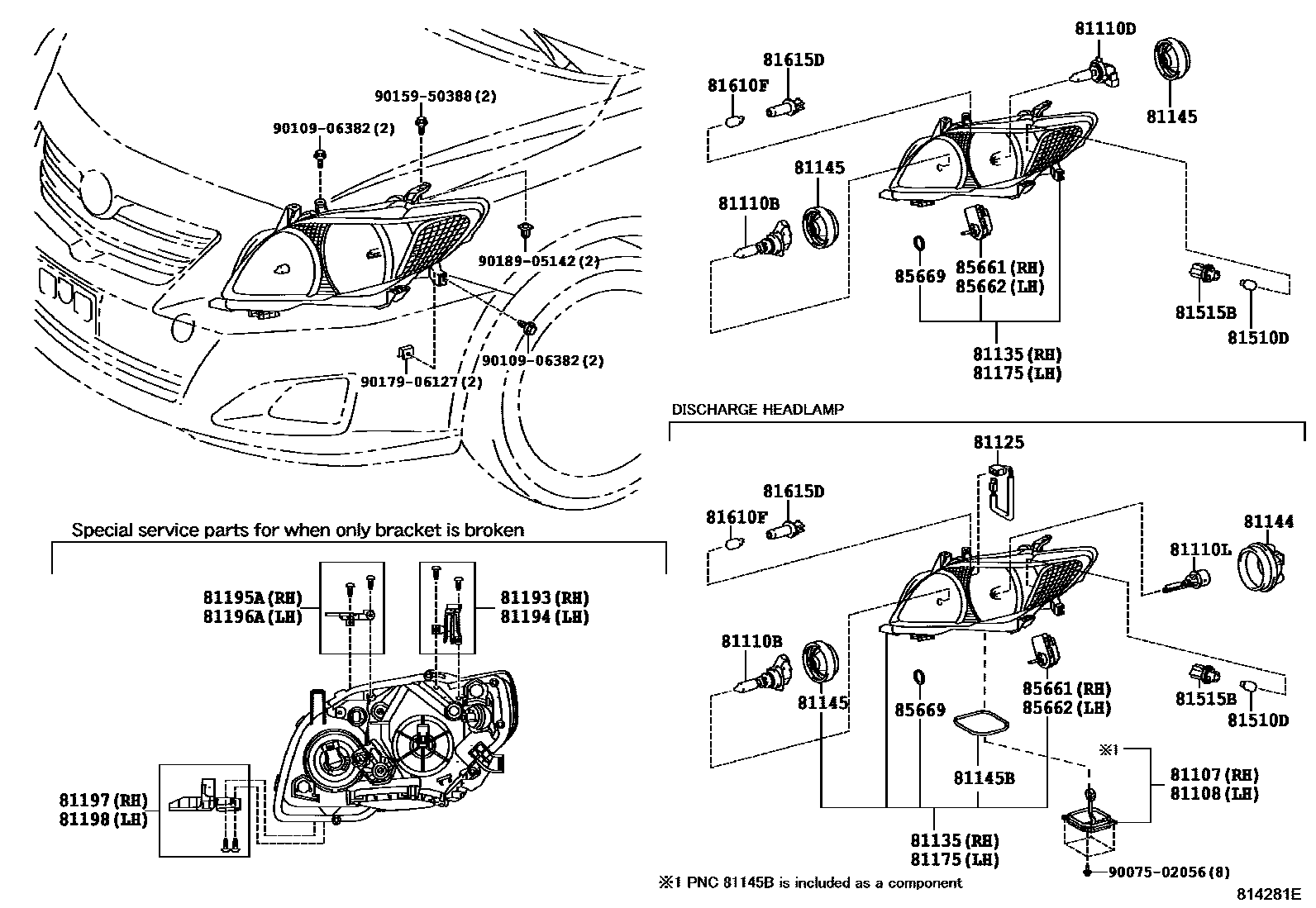 8101 — HEADLAMP