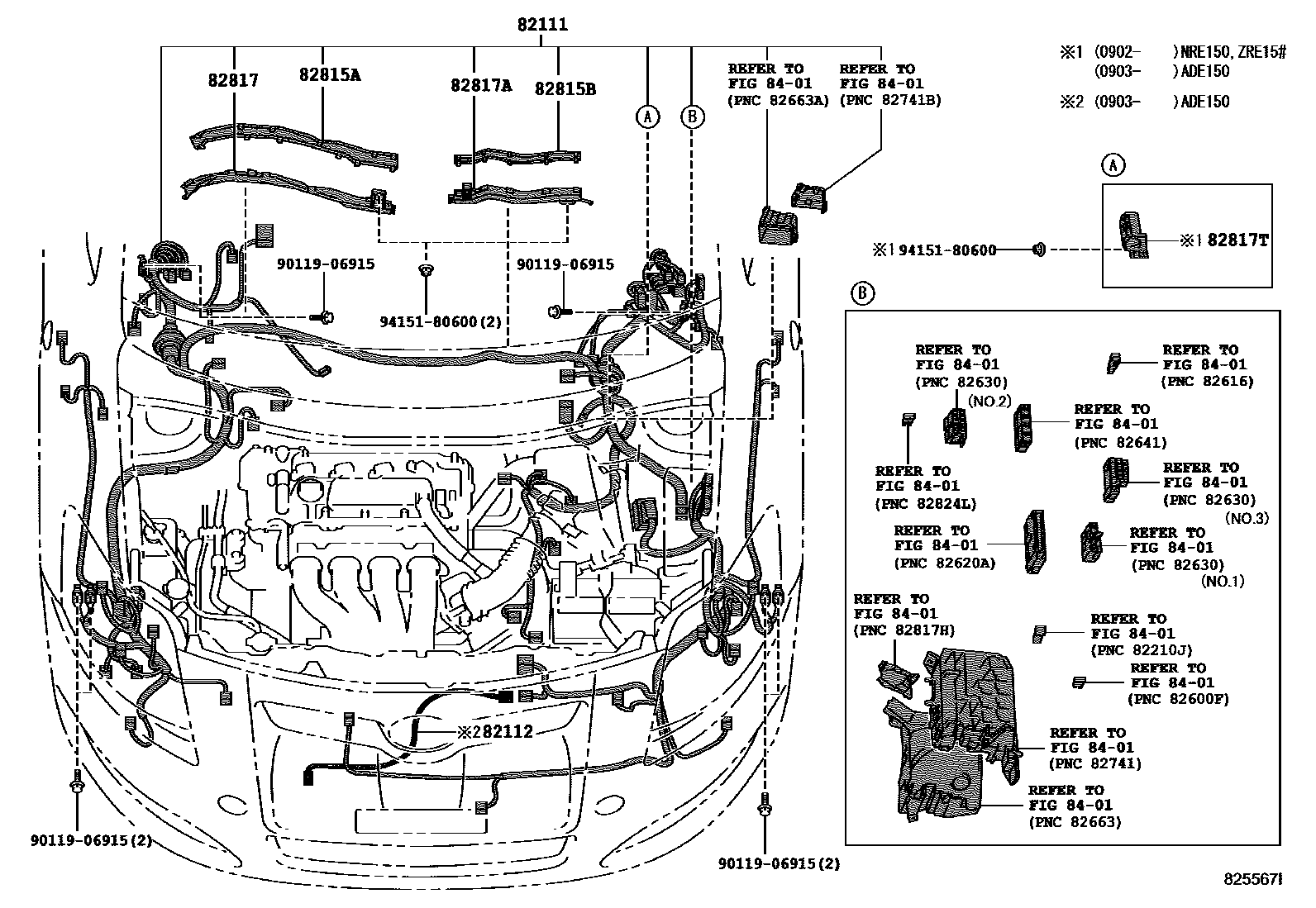 8202 — WIRING & CLAMP