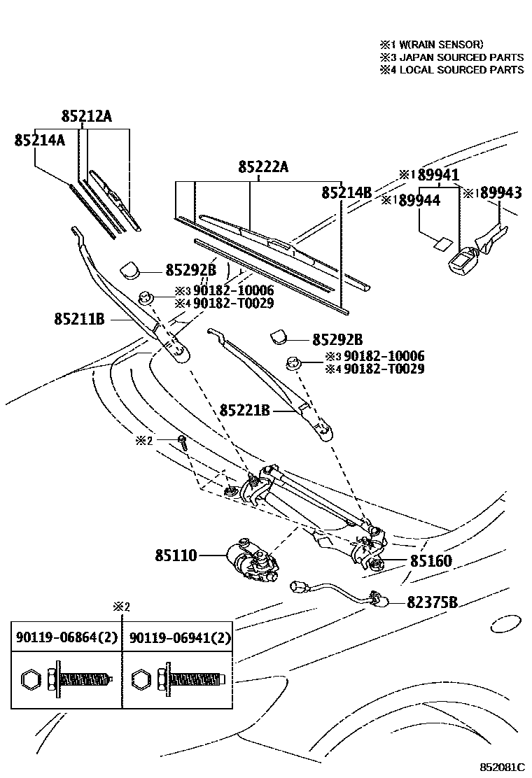 8501 — WINDSHIELD WIPER