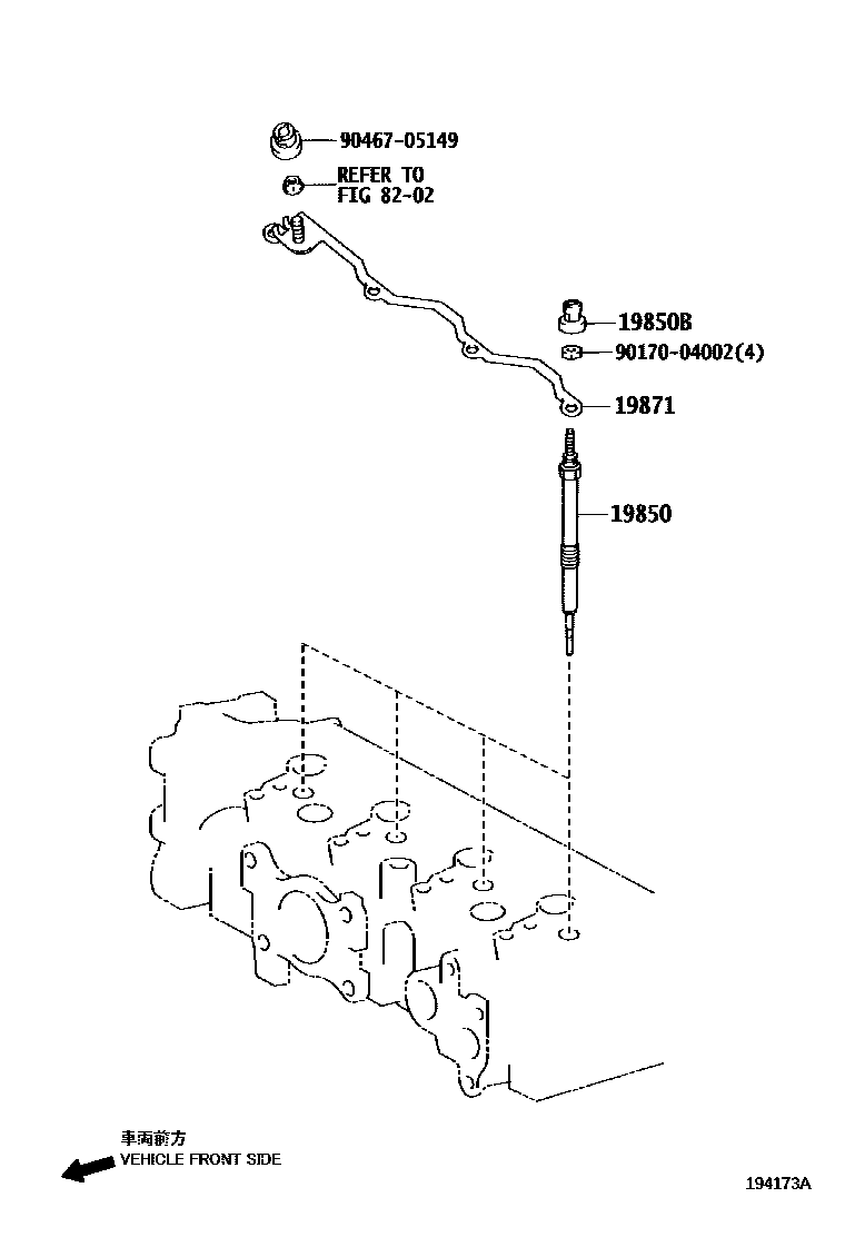 1901 — IGNITION COIL & SPARK PLUG / GLOW PLUG