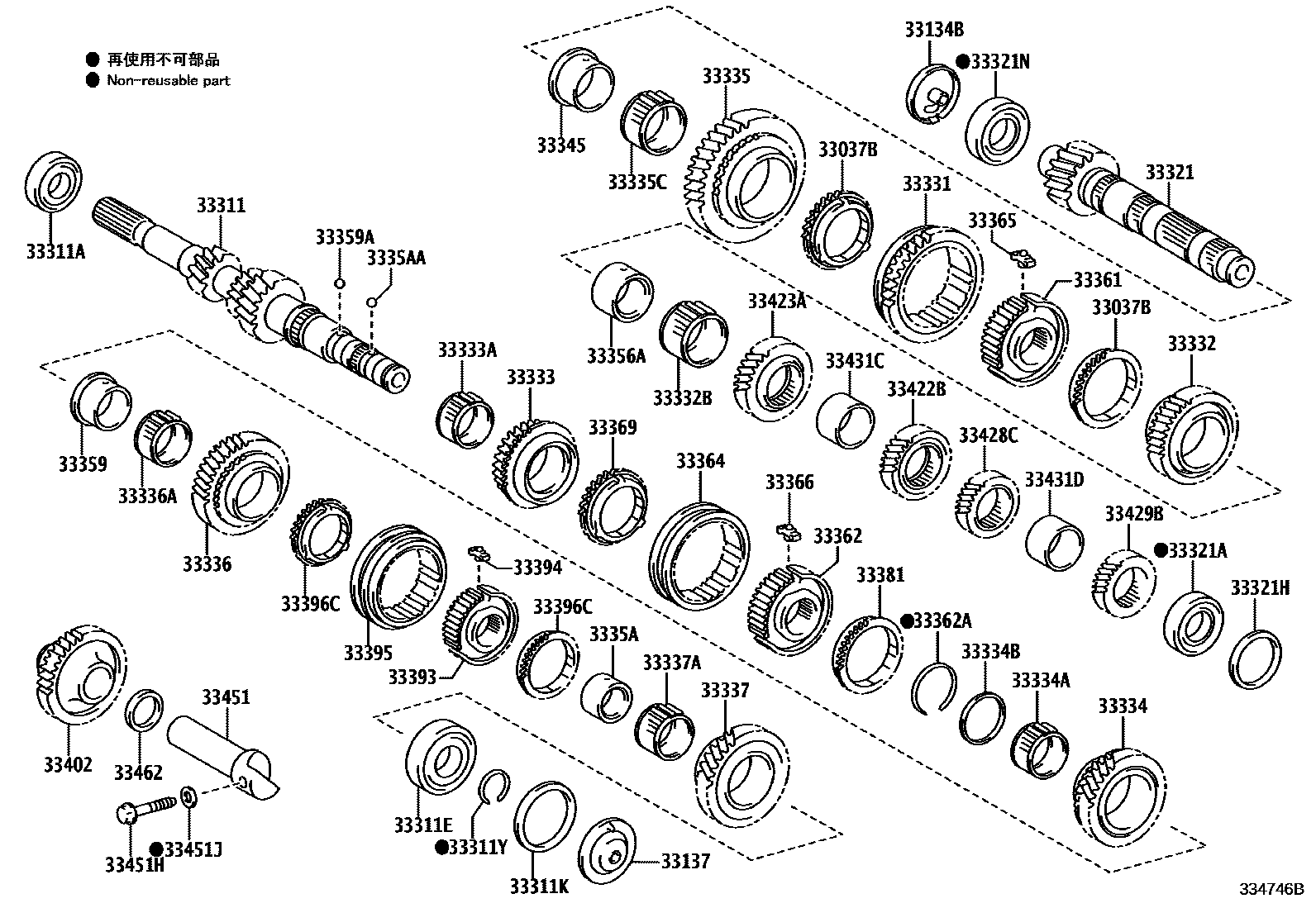3305 — TRANSMISSION GEAR (MTM)