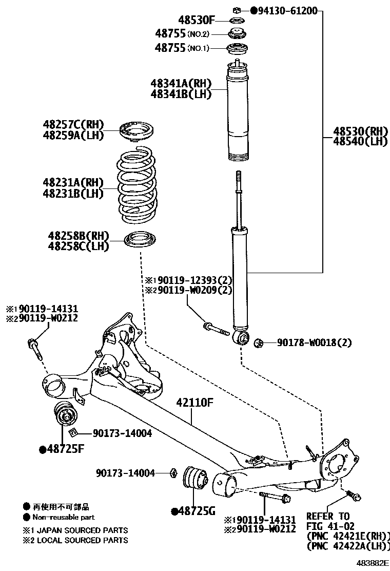 4804 — REAR SPRING & SHOCK ABSORBER