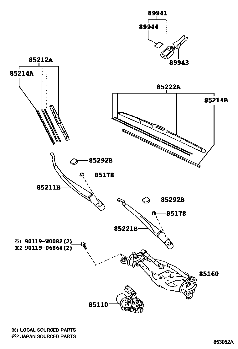 8501 — WINDSHIELD WIPER