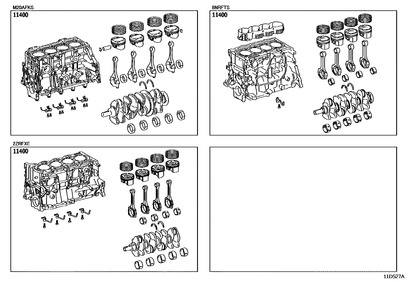 1102 — SHORT BLOCK ASSEMBLY