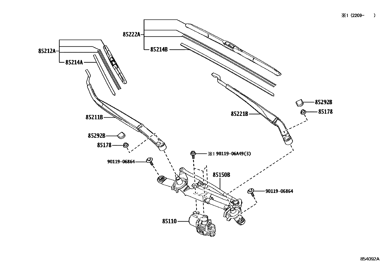 8501 — WINDSHIELD WIPER