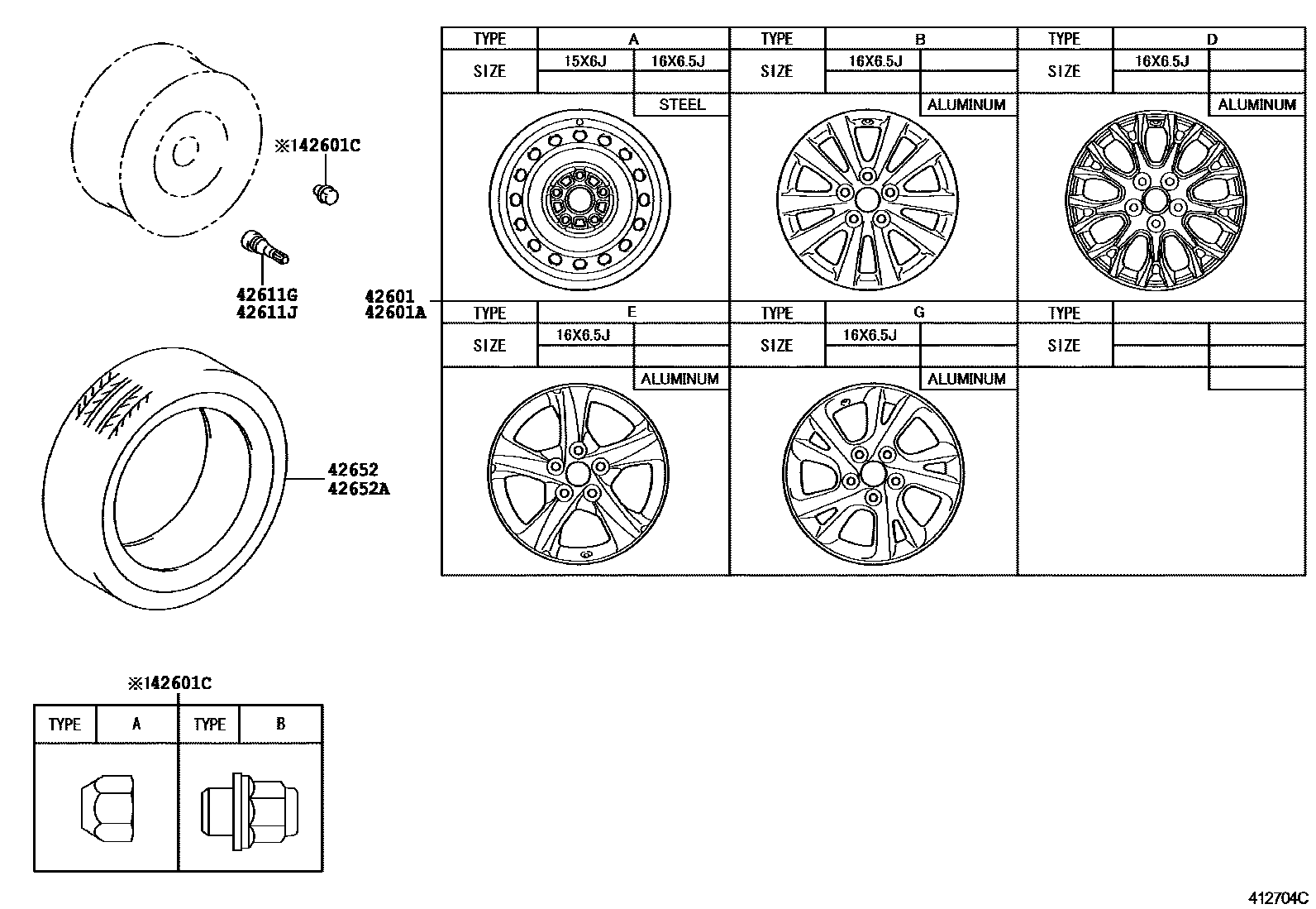 4103 — DISC WHEEL & WHEEL CAP