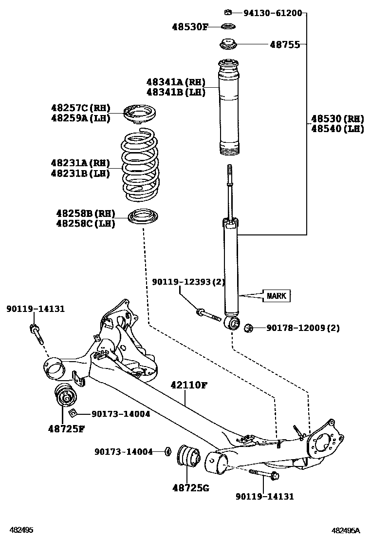 4804 — REAR SPRING & SHOCK ABSORBER