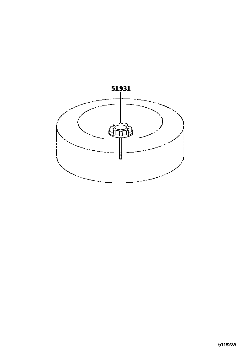 5104 — SPARE WHEEL CARRIER