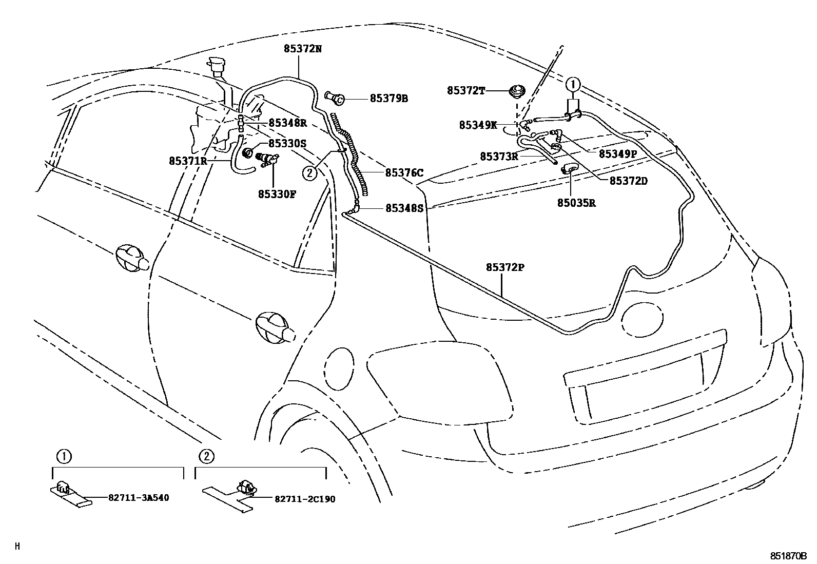 8504 — REAR WASHER