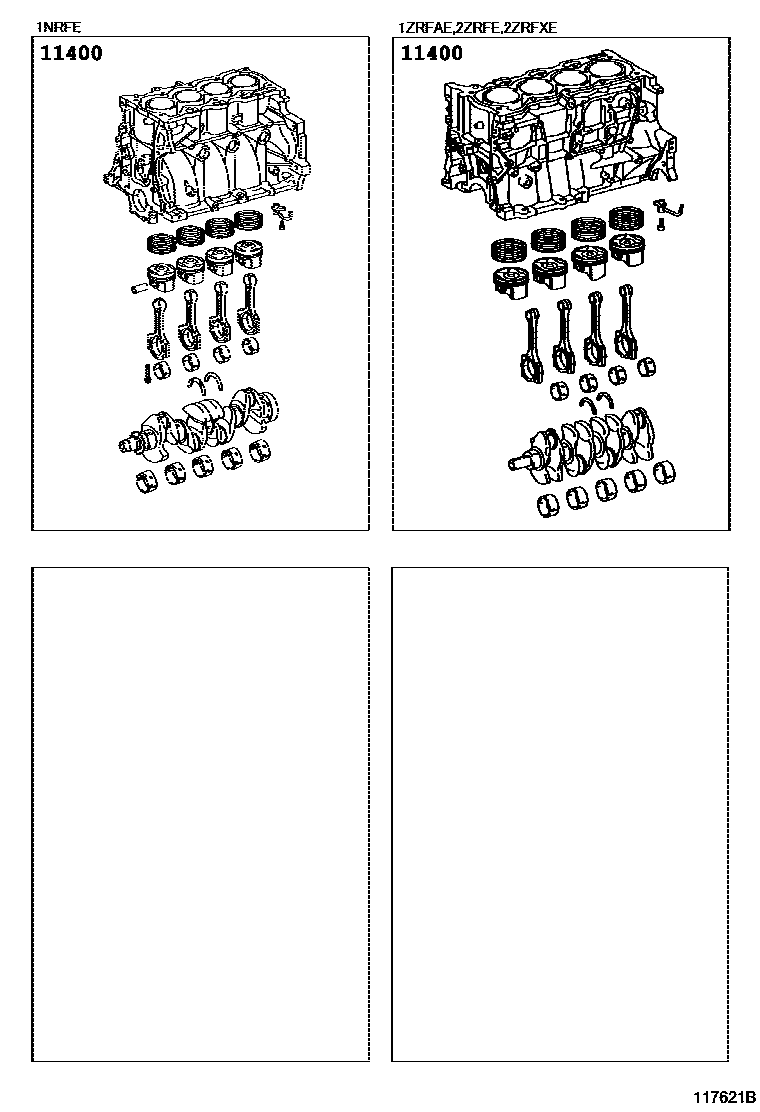 1102 — SHORT BLOCK ASSEMBLY