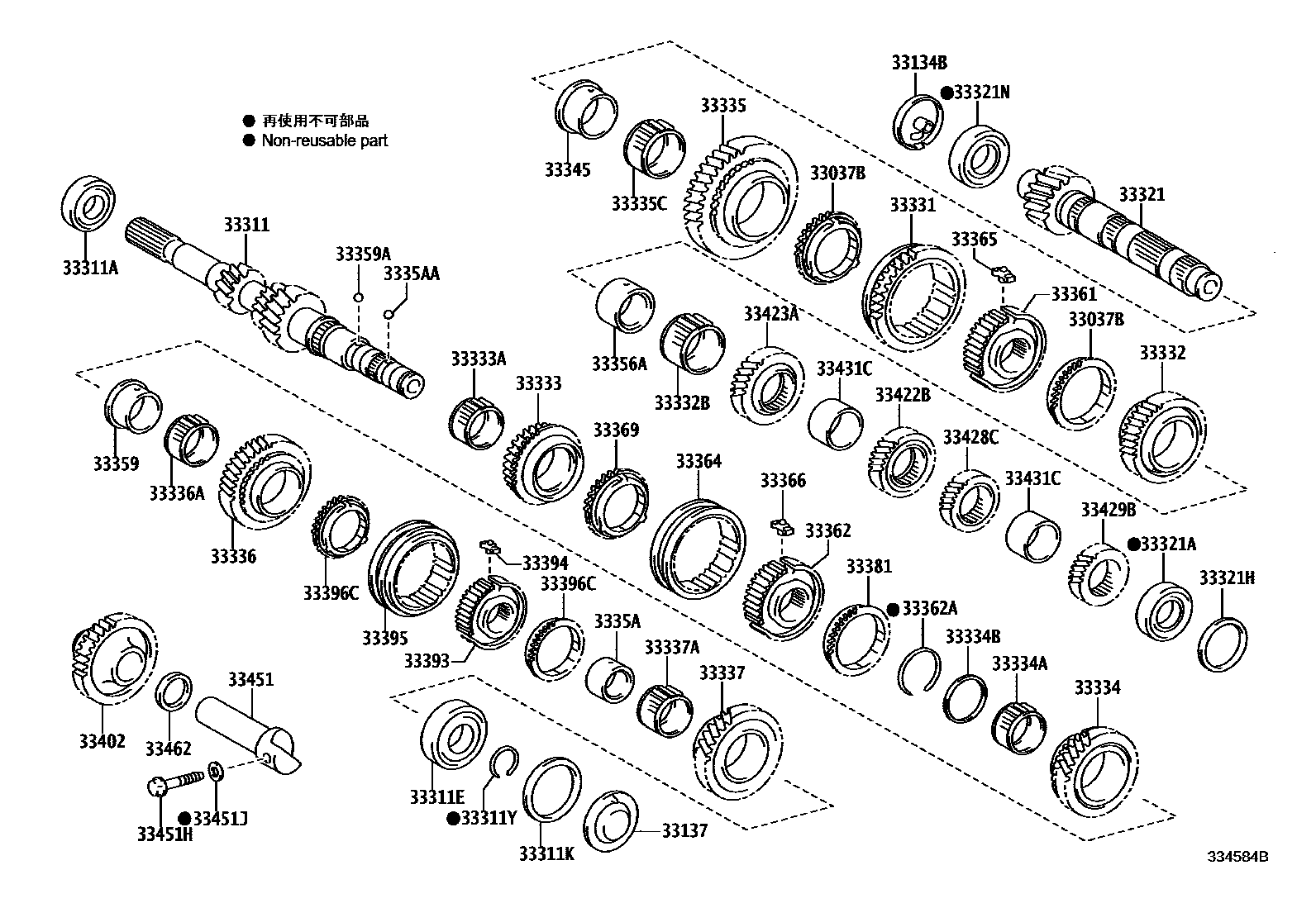 3305 — TRANSMISSION GEAR (MTM)