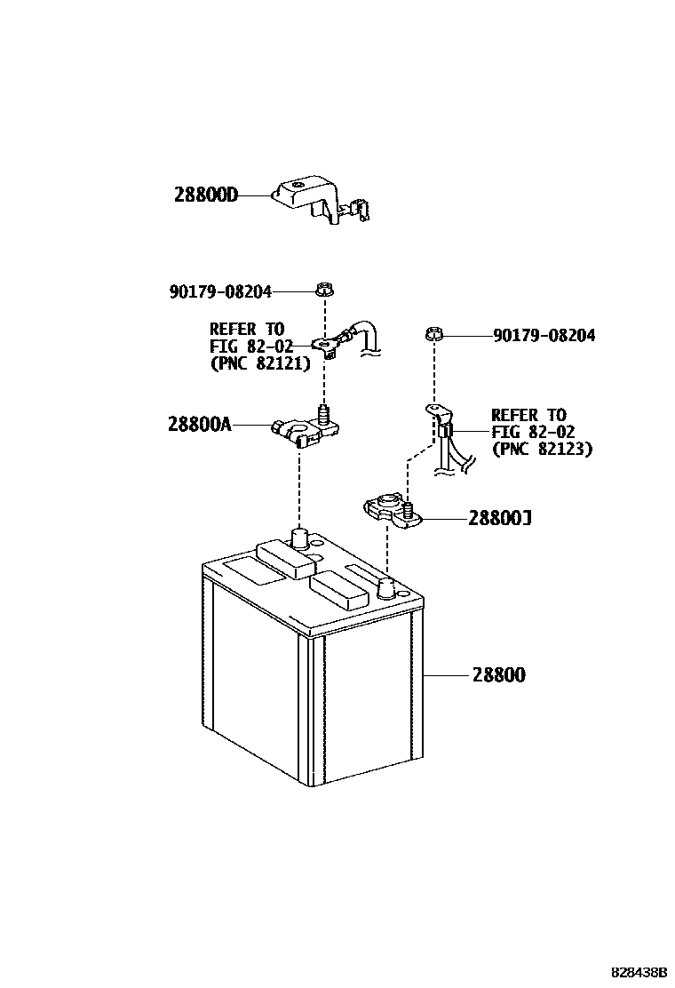 8201 — BATTERY & BATTERY CABLE