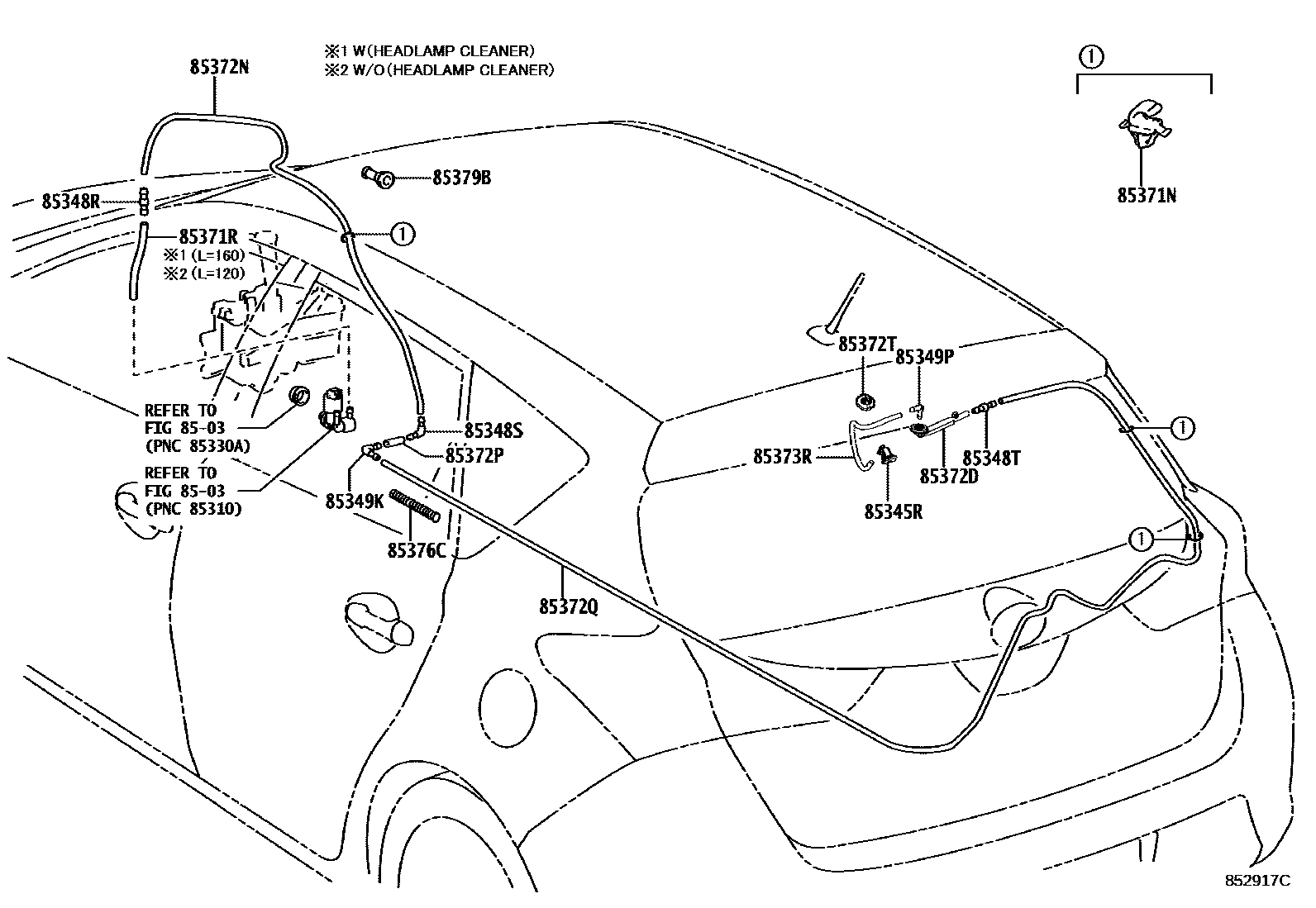 8504 — REAR WASHER