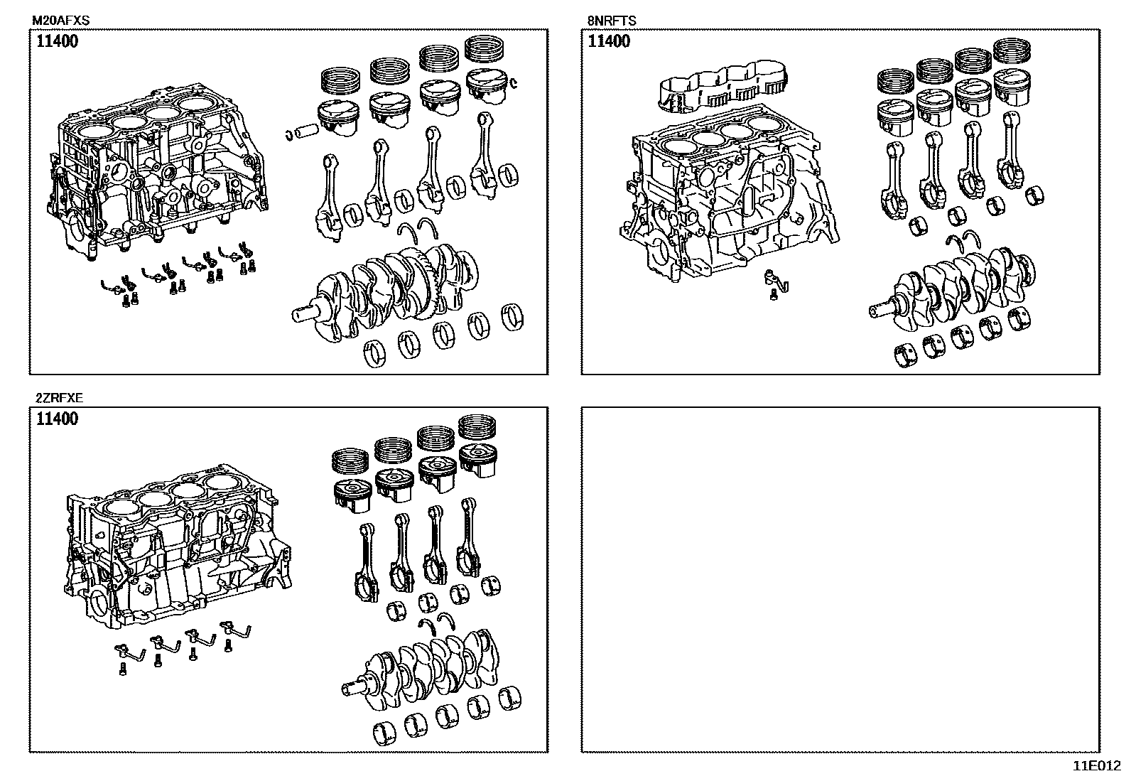 1102 — SHORT BLOCK ASSEMBLY