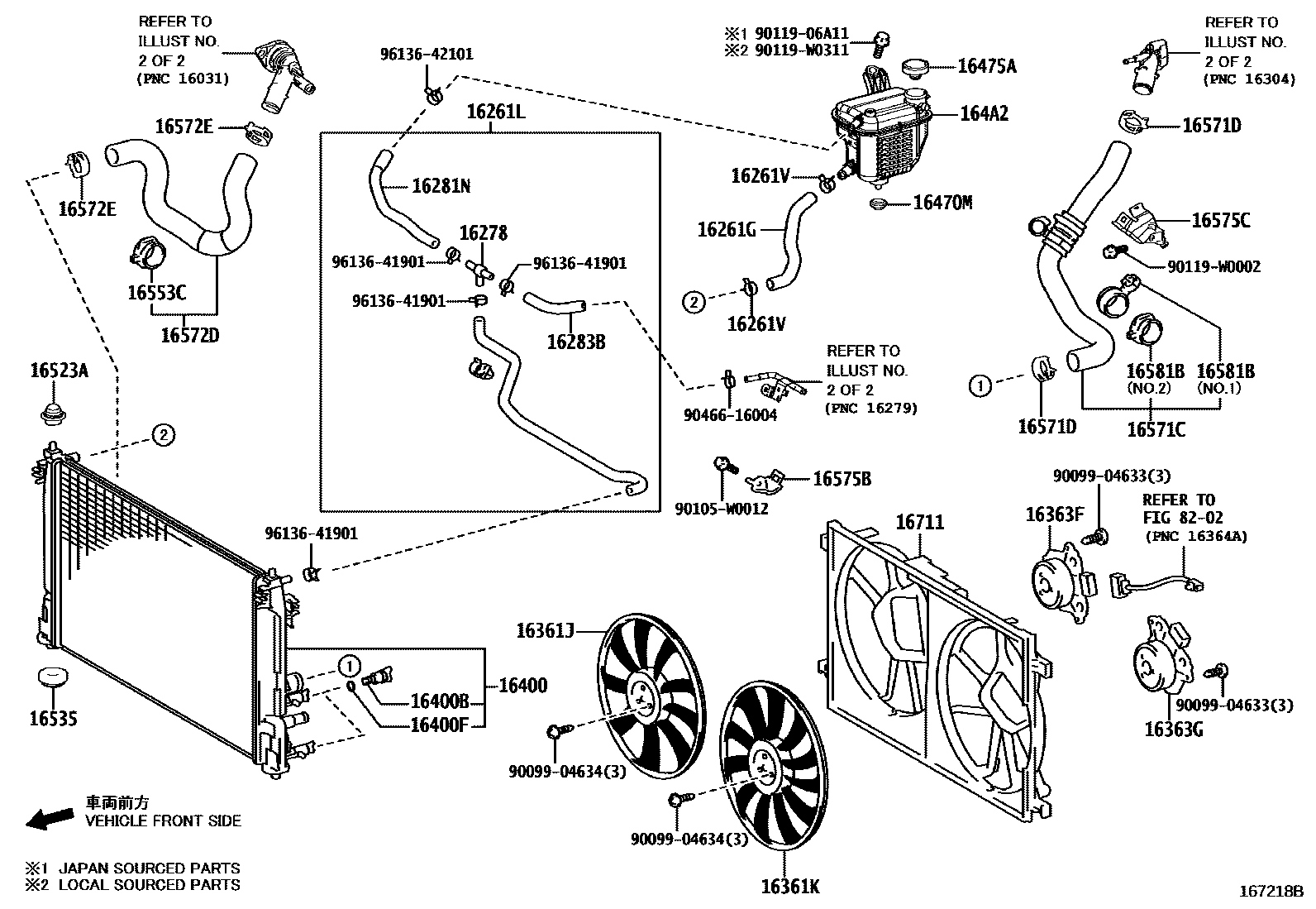 1603 — RADIATOR & WATER OUTLET
