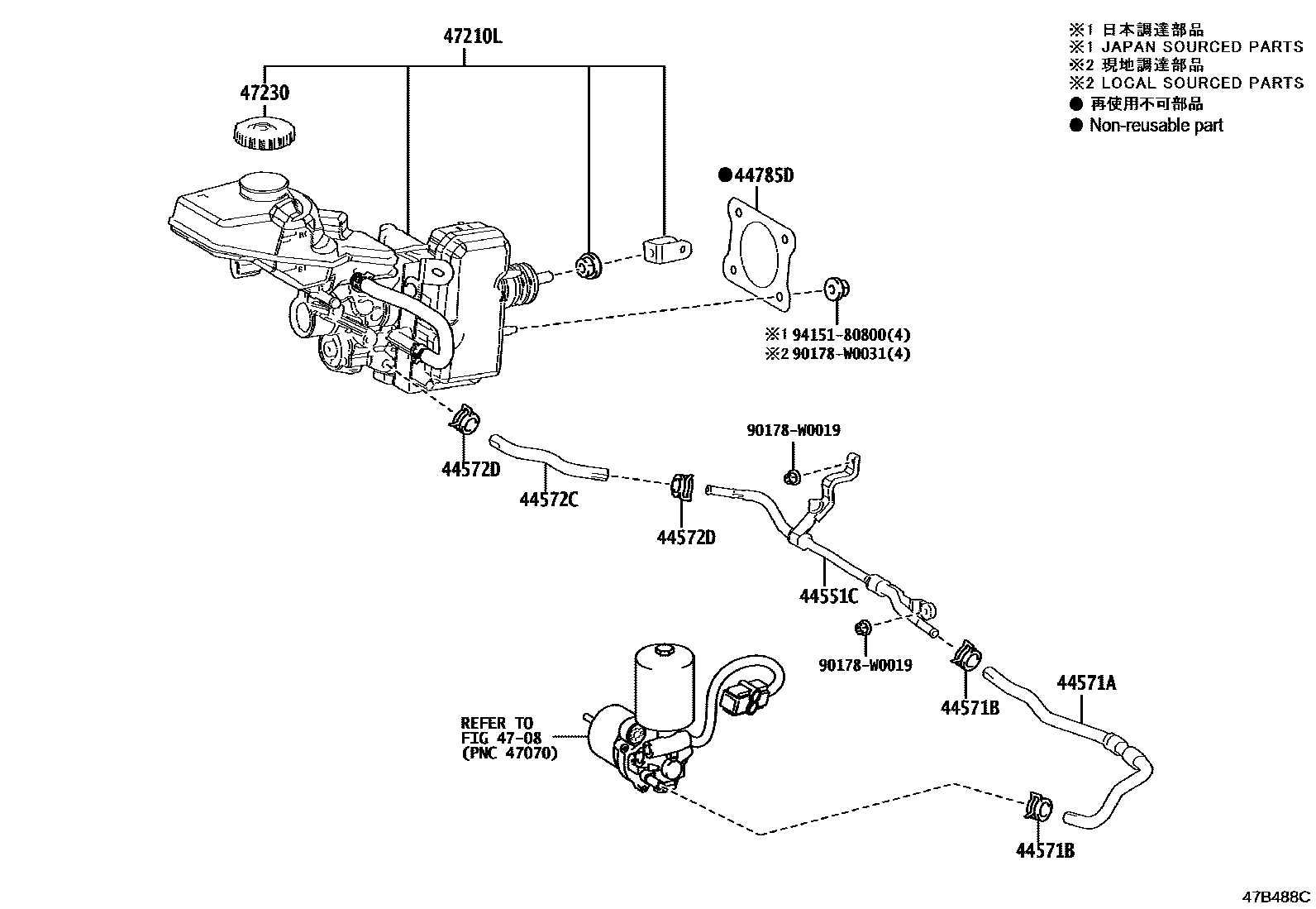 4702 — BRAKE MASTER CYLINDER