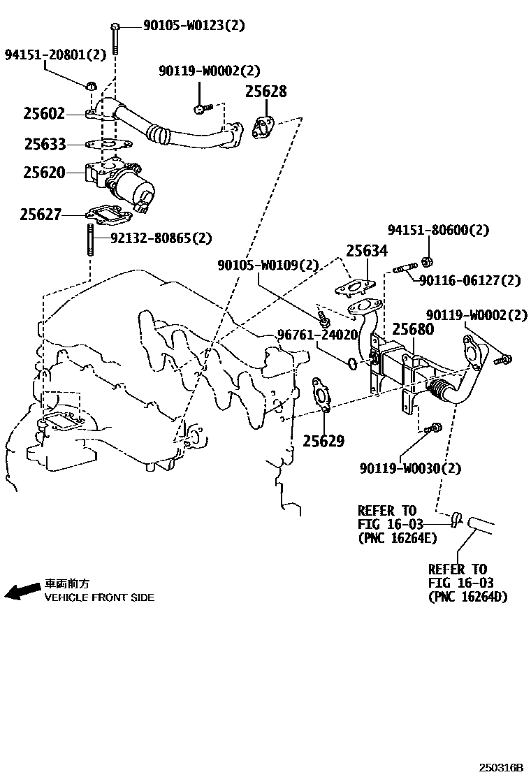 2501 — EXHAUST GAS RECIRCULATION SYSTEM