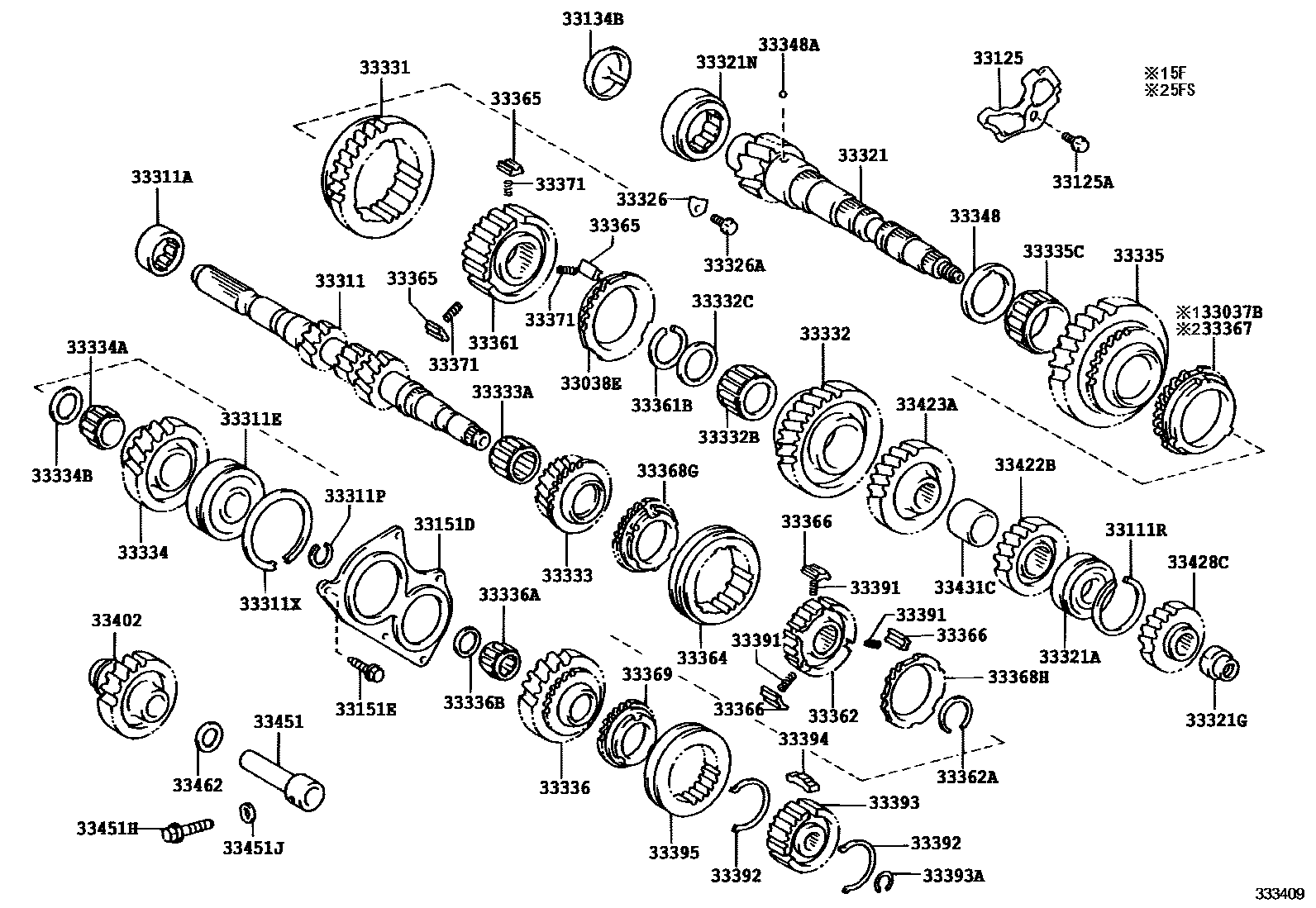 3305 — TRANSMISSION GEAR (MTM)