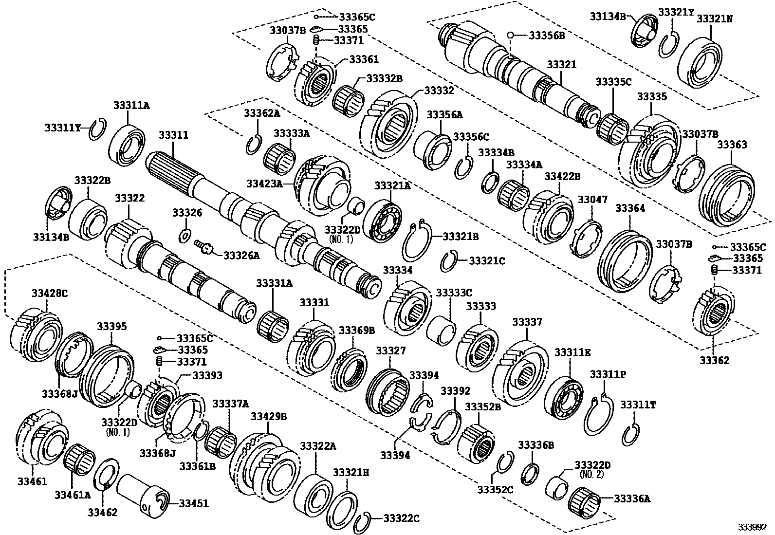 3305 — TRANSMISSION GEAR (MTM)