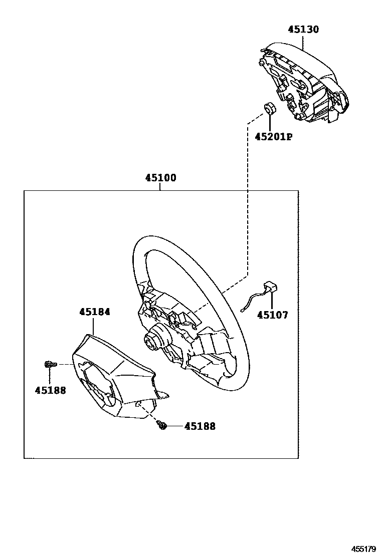 4504 — STEERING WHEEL