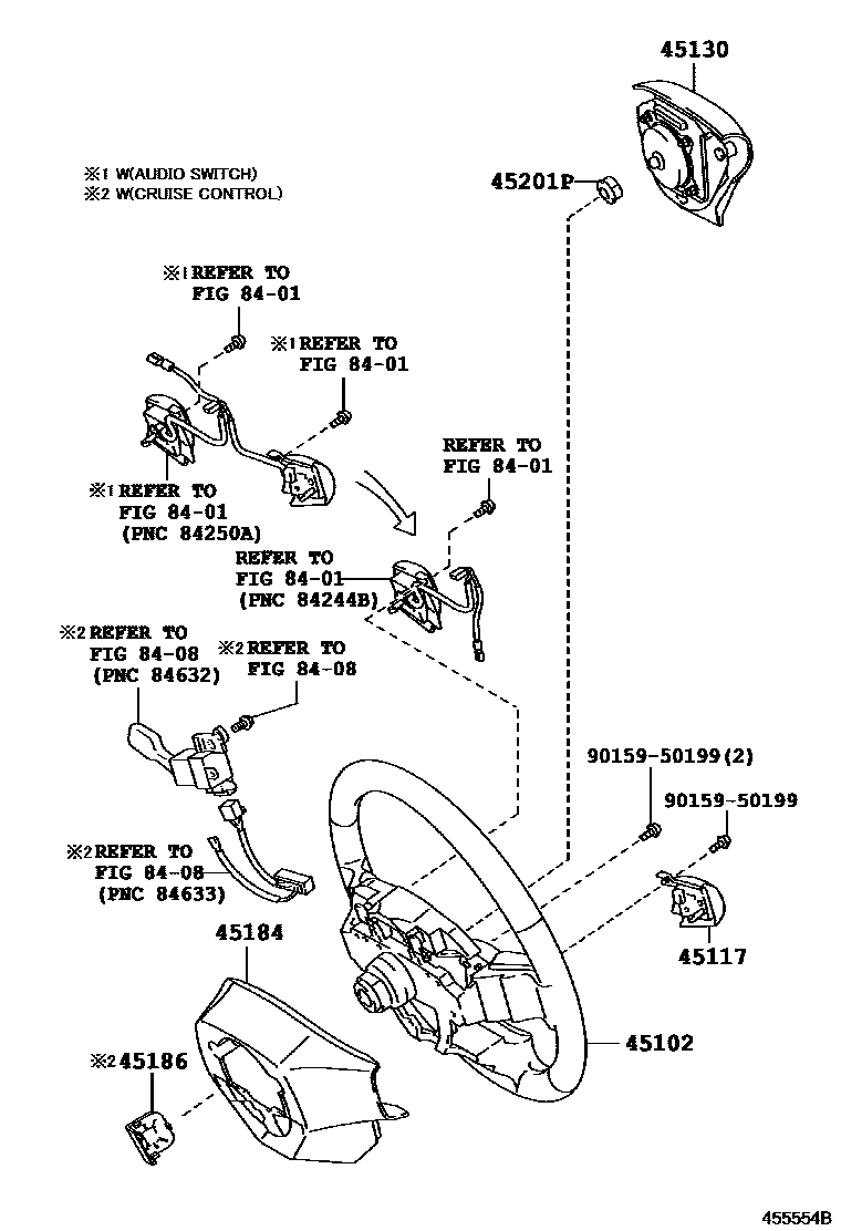 4504 — STEERING WHEEL