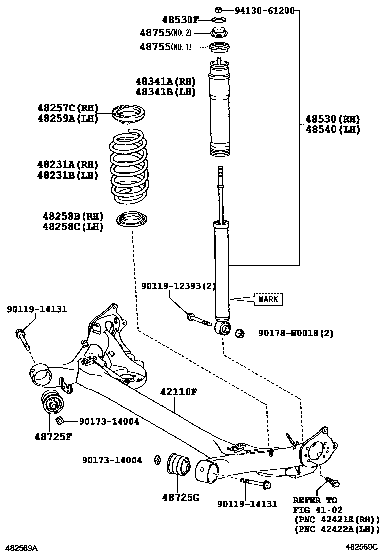 4804 — REAR SPRING & SHOCK ABSORBER