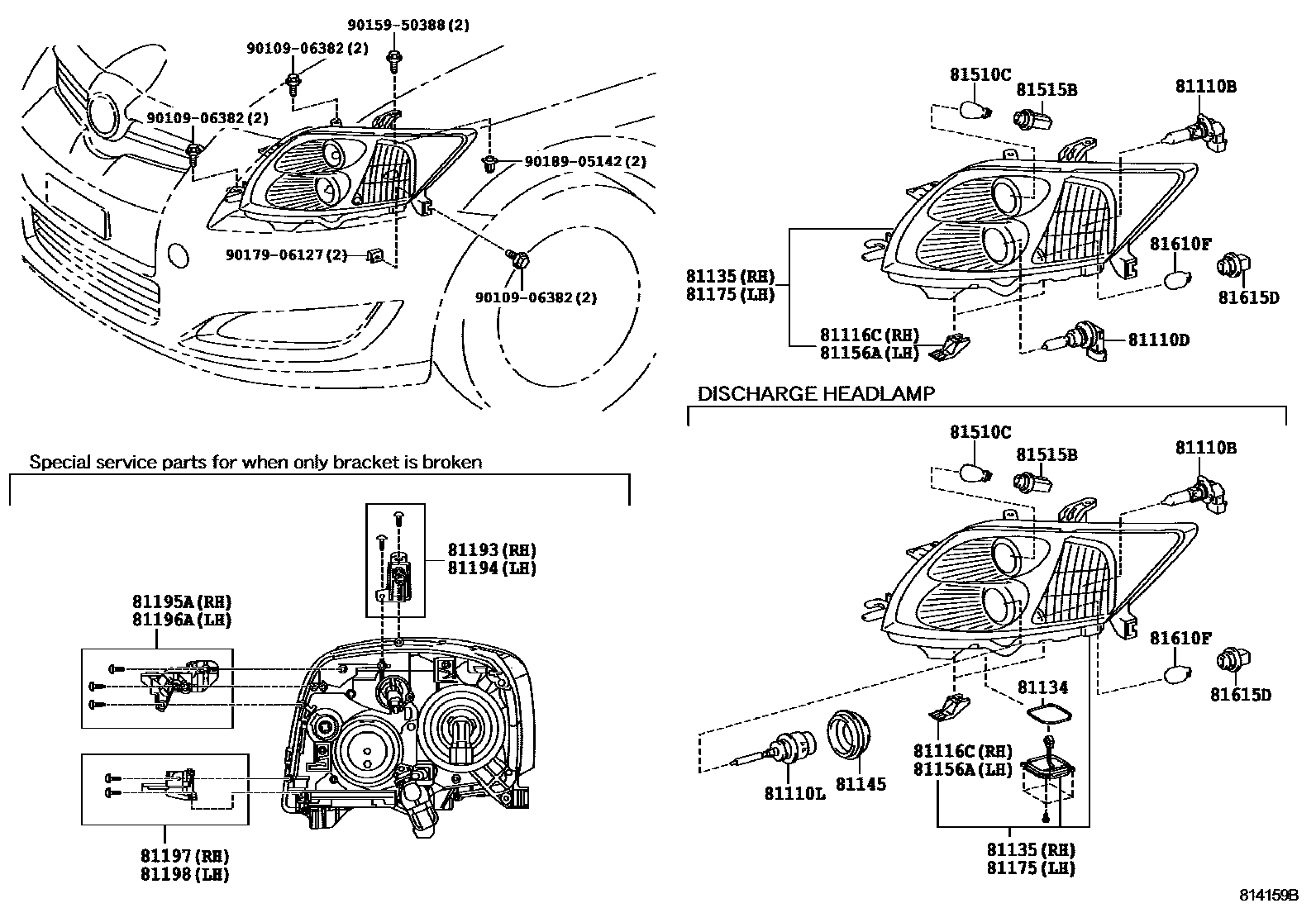 8101 — HEADLAMP