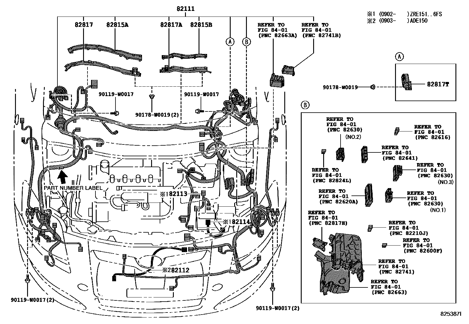8202 — WIRING & CLAMP