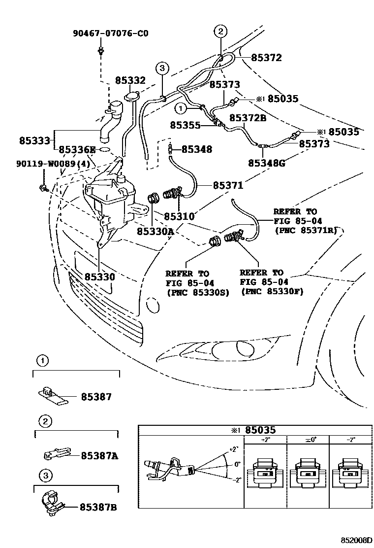 8503 — WINDSHIELD WASHER