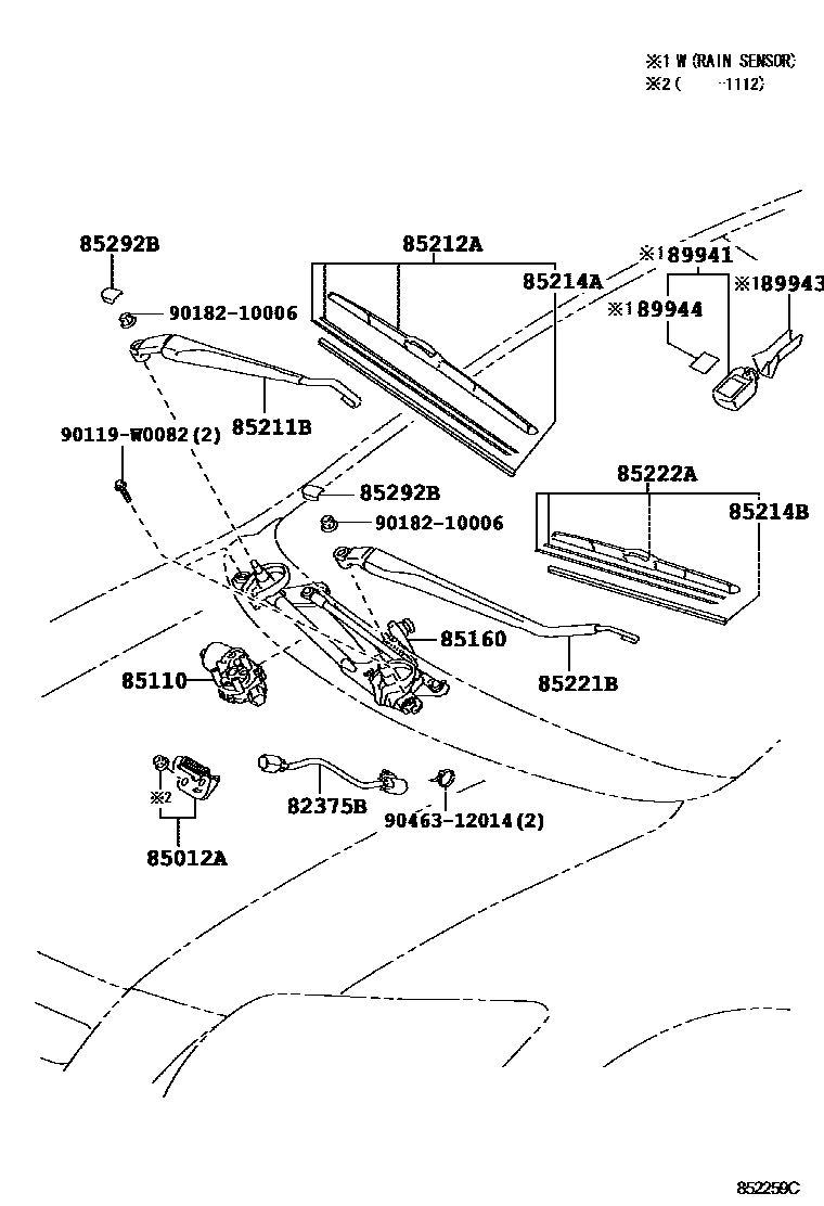 8501 — WINDSHIELD WIPER