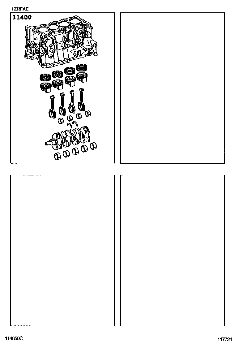1102 — SHORT BLOCK ASSEMBLY
