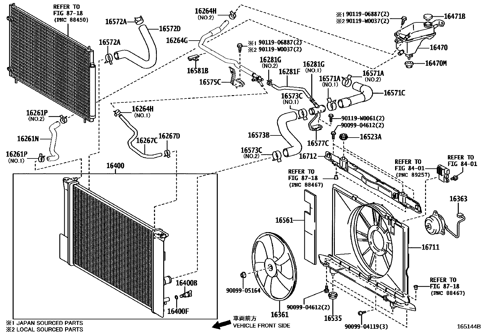 1603 — RADIATOR & WATER OUTLET