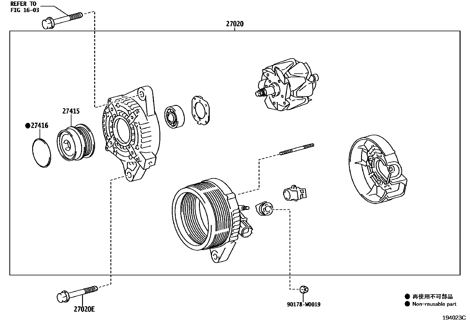 1903 — ALTERNATOR