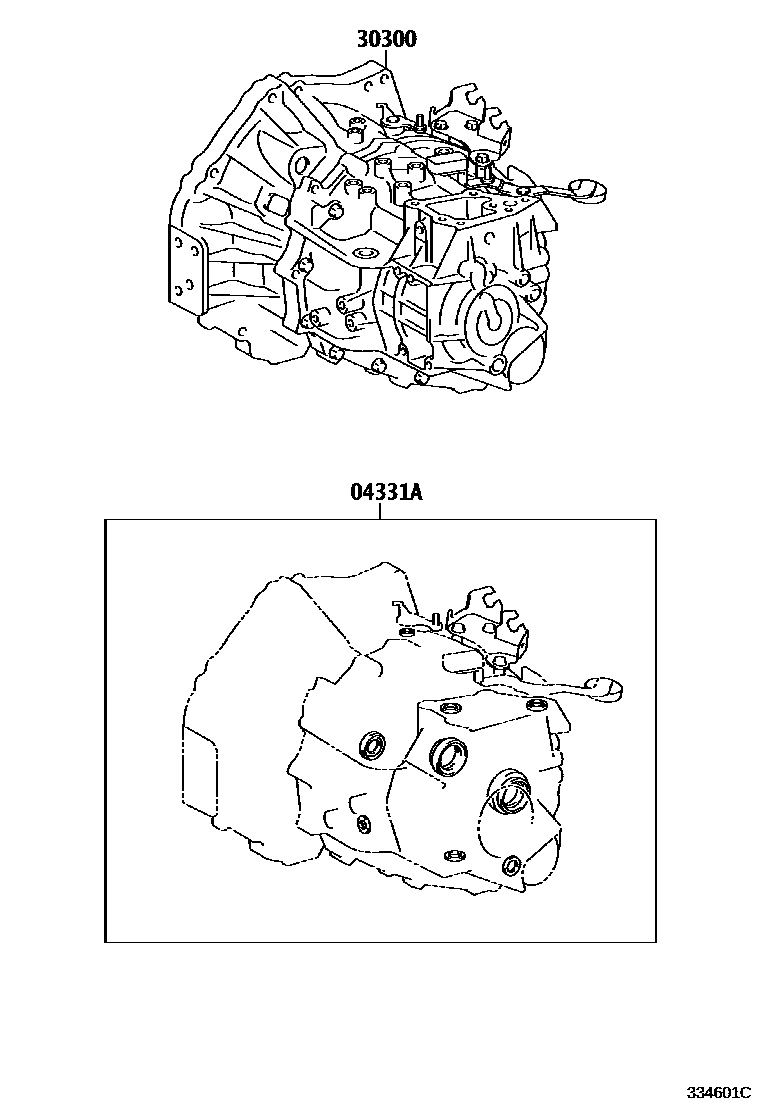 3301 — TRANSAXLE OR TRANSMISSION ASSY & GASKET KIT (MTM)