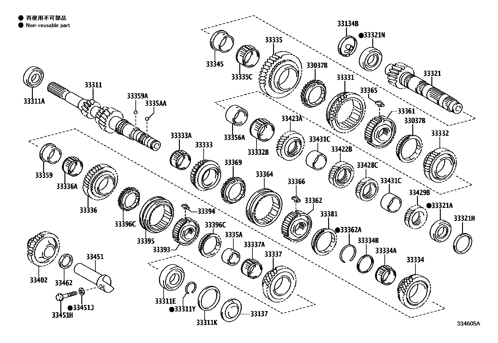 3305 — TRANSMISSION GEAR (MTM)