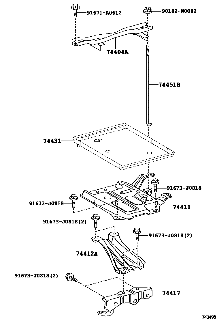 7402 — BATTERY CARRIER