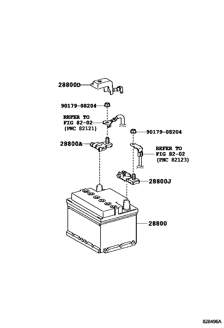 8201 — BATTERY & BATTERY CABLE