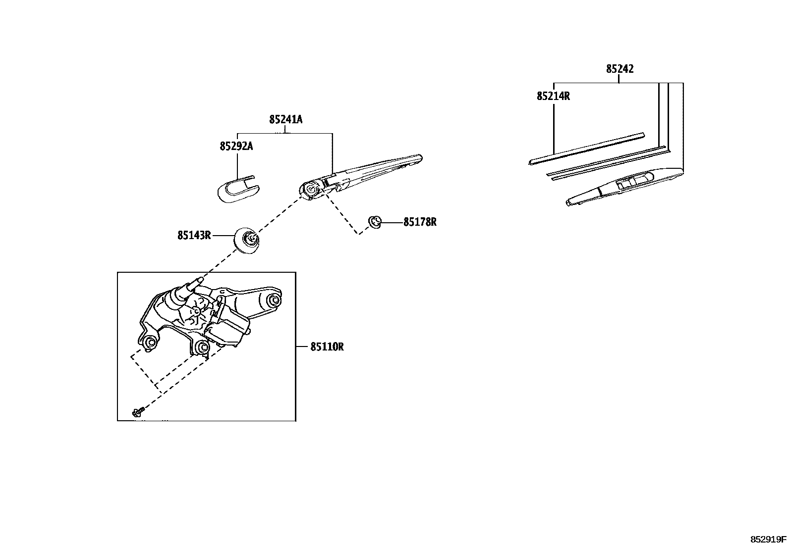 8502 — REAR WIPER