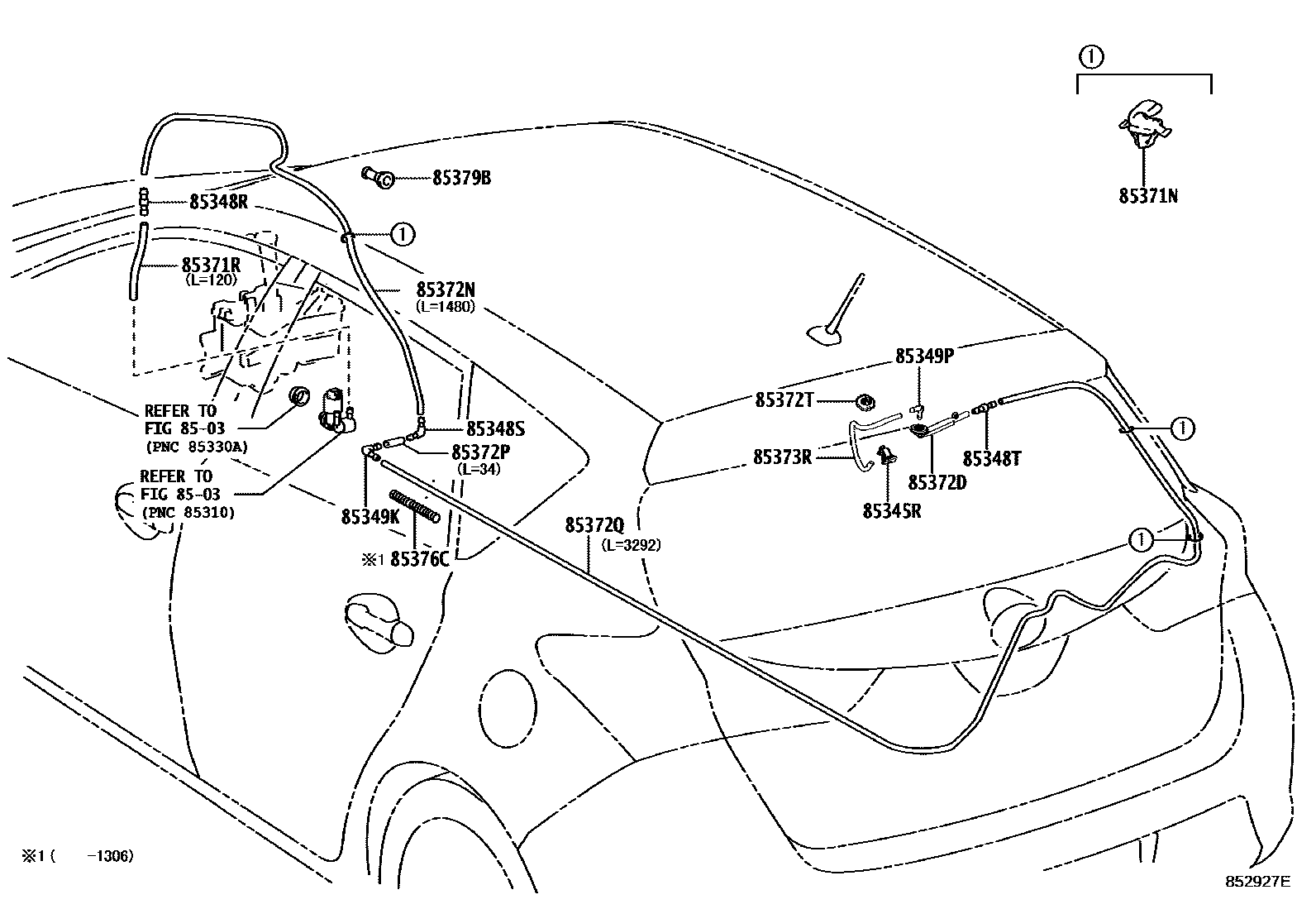 8504 — REAR WASHER