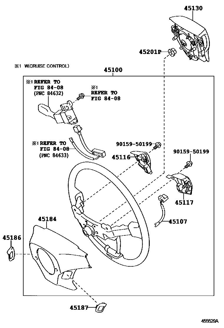 4504 — STEERING WHEEL