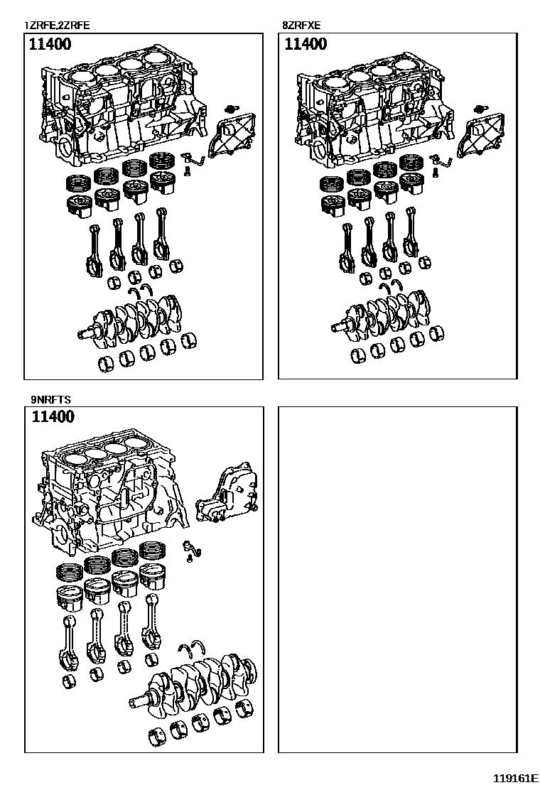 1102 — SHORT BLOCK ASSEMBLY