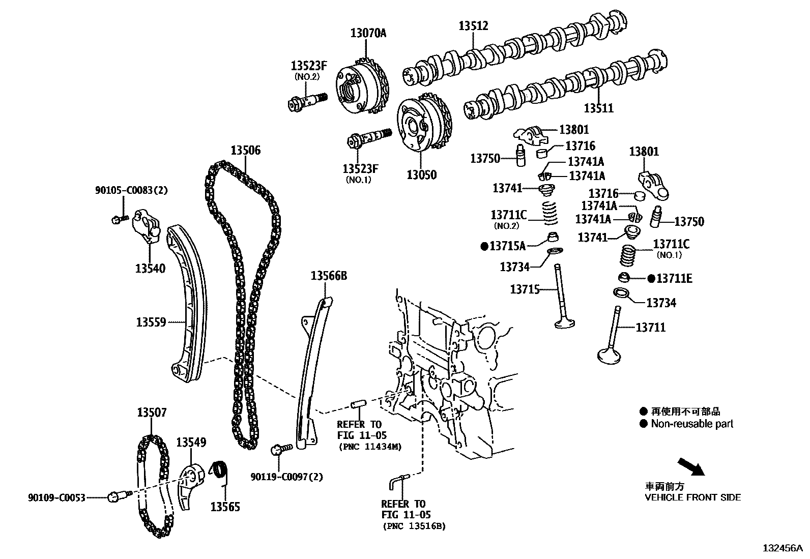 1302 — CAMSHAFT & VALVE