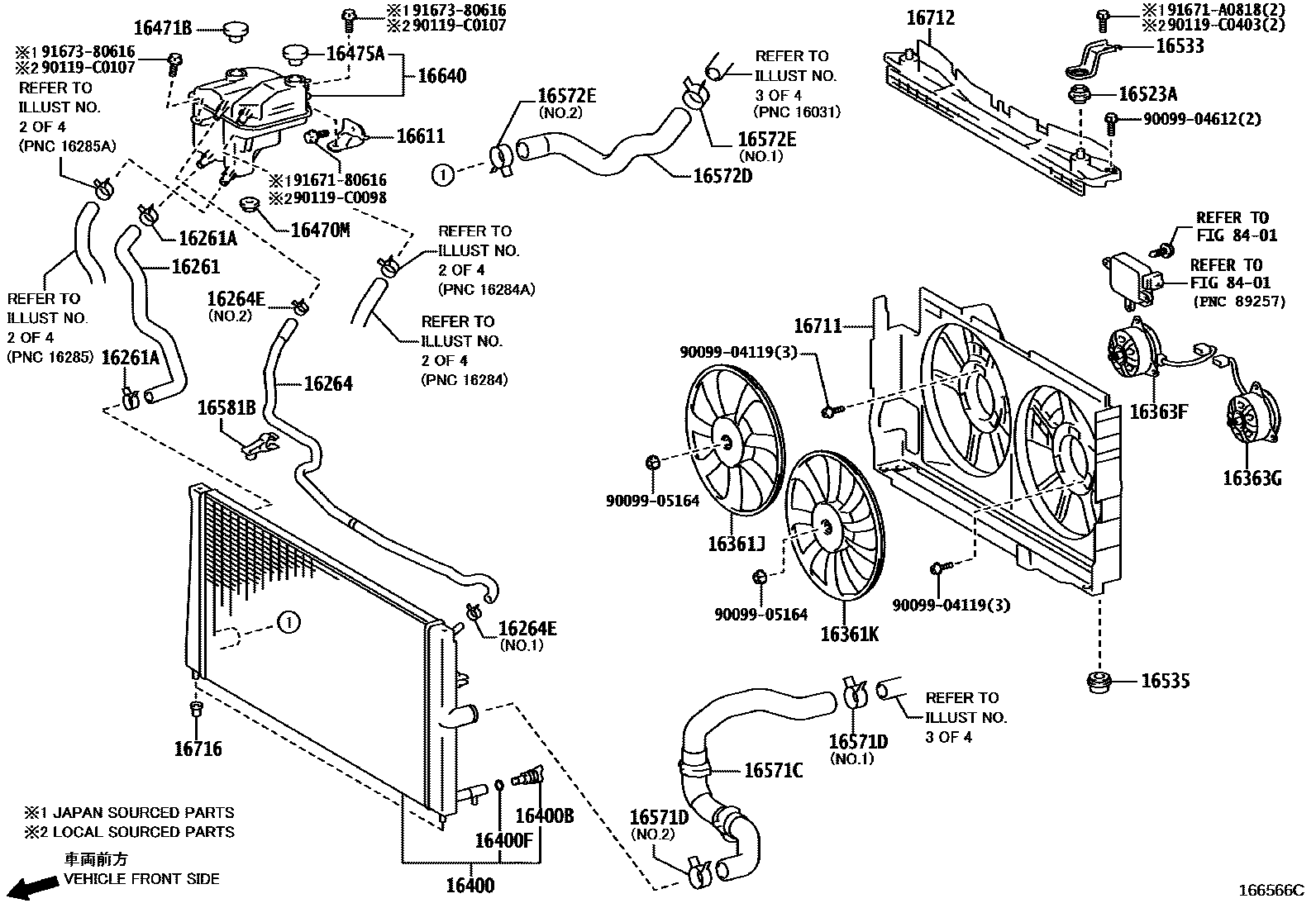 1603 — RADIATOR & WATER OUTLET