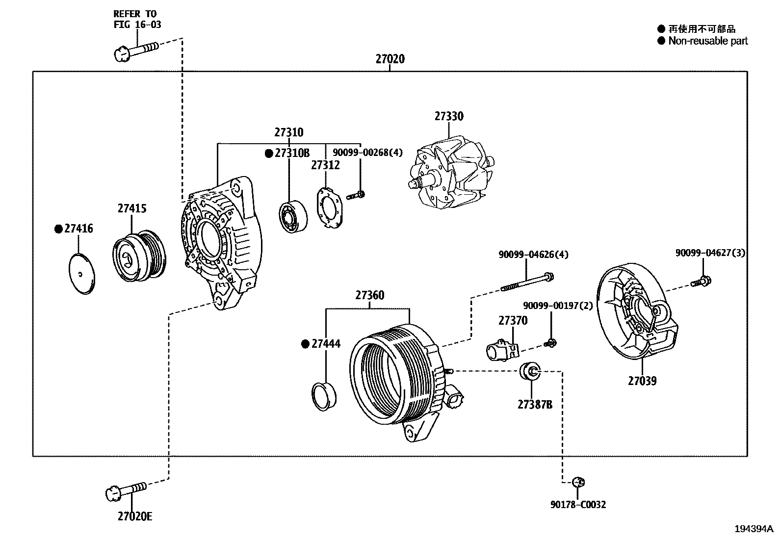 1903 — ALTERNATOR