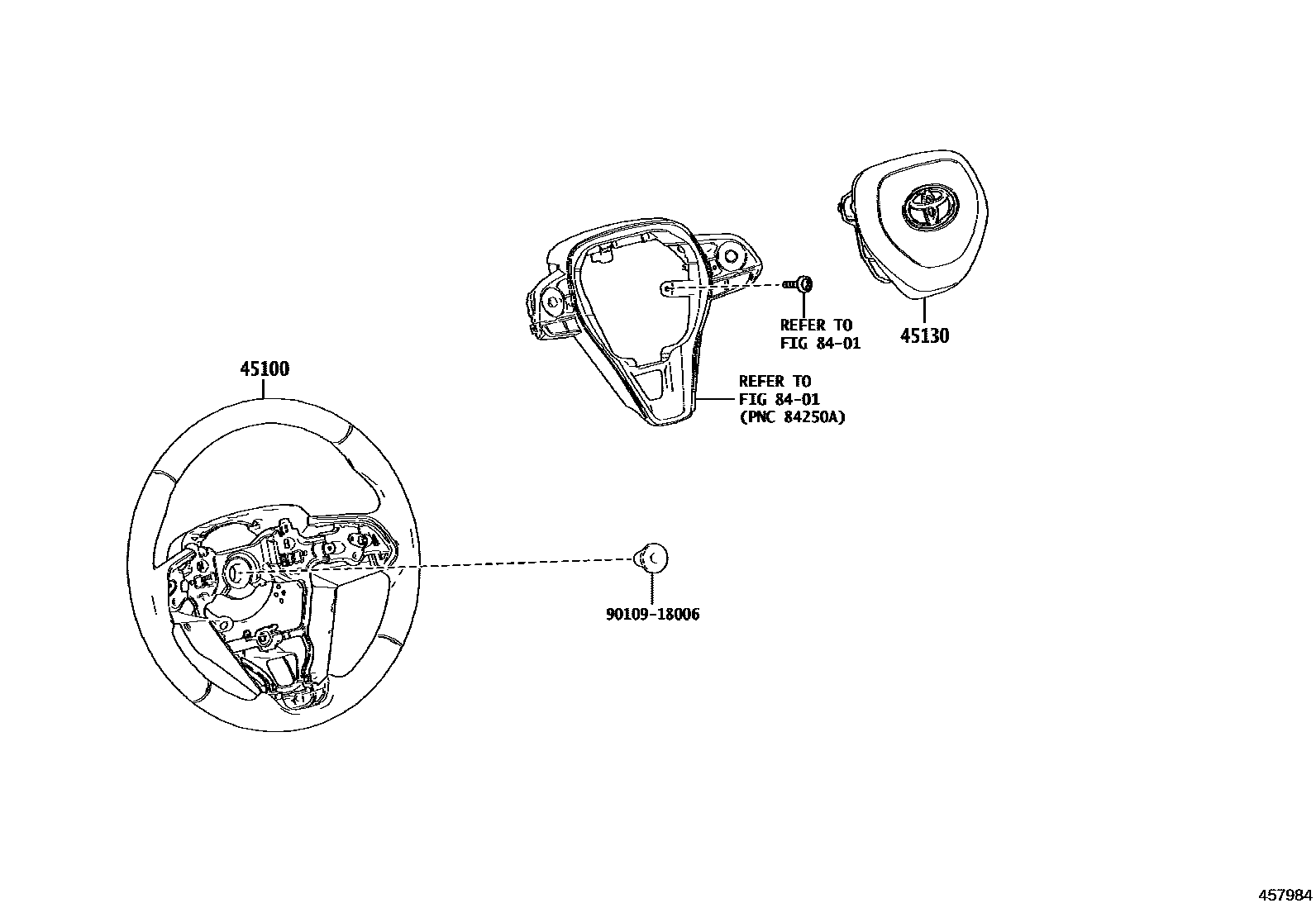 4504 — STEERING WHEEL