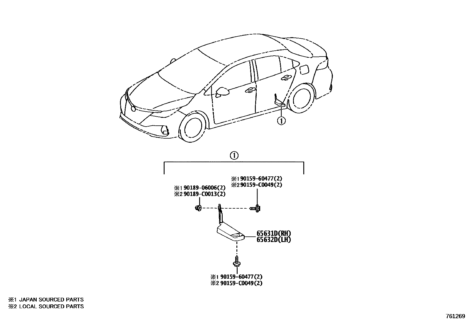 7601 — MUDGUARD & SPOILER
