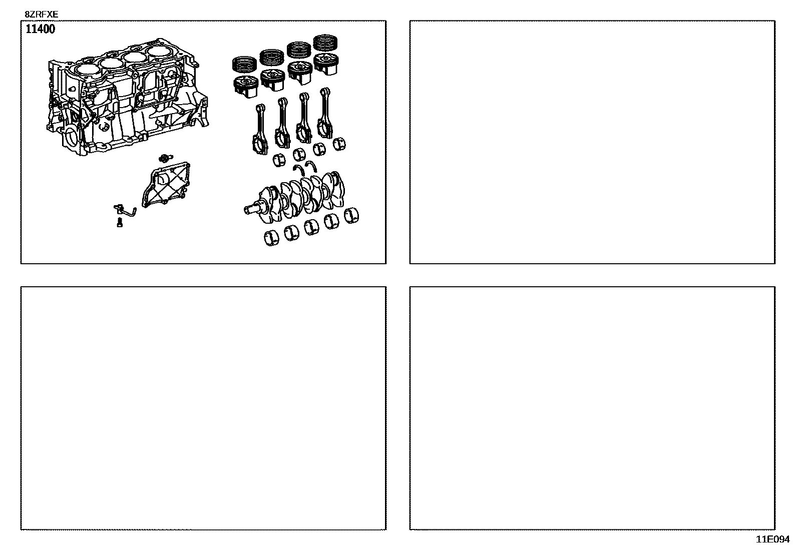1102 — SHORT BLOCK ASSEMBLY