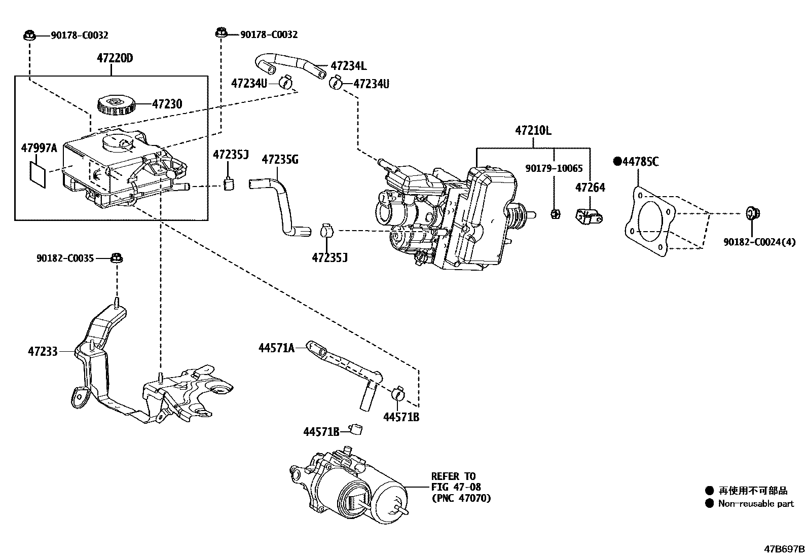 4702 — BRAKE MASTER CYLINDER